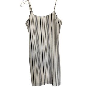 LULU'S Black & White Striped Sundress Size XS
